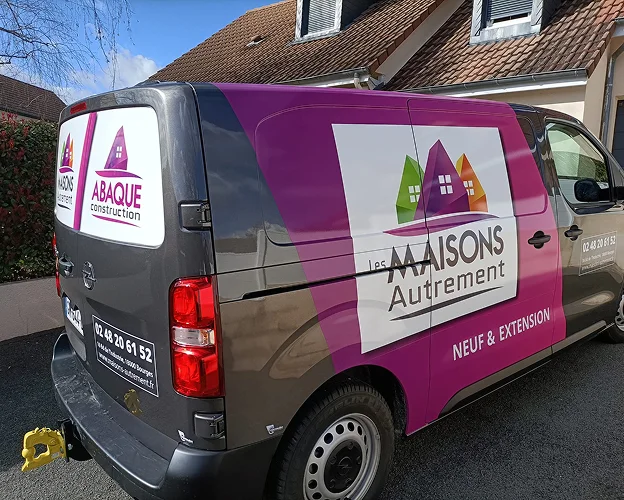 Lettrage et Marquage de véhicules à Bourges (18)