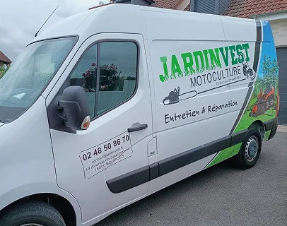 Covering utilitaire jarins et Motoculture à Bourges  - Cher (18)